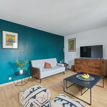 Quarter 1br Cozy Apartment Paris